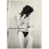 Slim Semi Nude Standing / Black Panties (Vintage Photo GDR ~ 1980s)