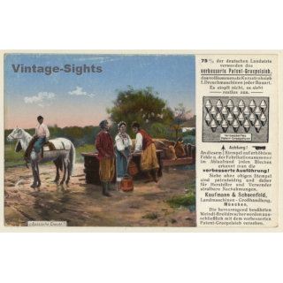 Russische Tracht - Graepelsieb / Traditional Costume (Vintage PC ~1920s/1930s)