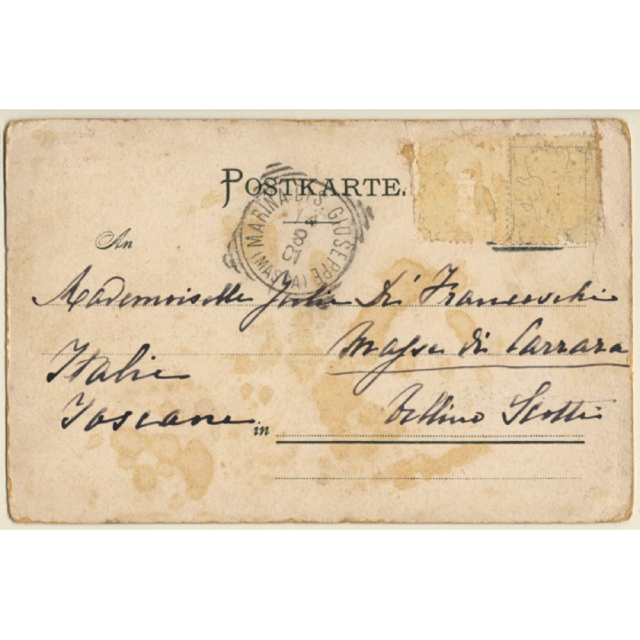 Kirchheim I. Schwaben: Bayerische Volkstrachten / Traditional Costume (Vintage Litho PC 1901)