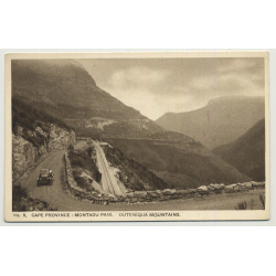 Cape Province / South Africa: Montagu Pass / Outeniga (Vintage Photo PC B/W)