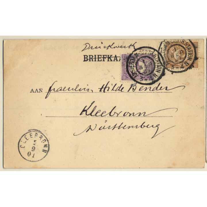 Marken / Netherlands: Kids In Traditional Costumes (Vintage PC 1901)