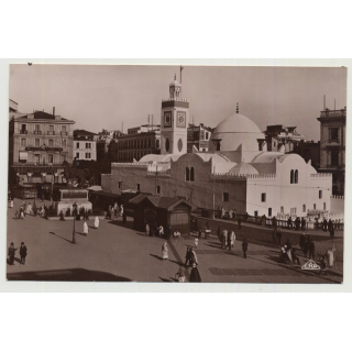 Algiers / Algeria: Place Du Gouvernement (Vintage Photo PC B/W)