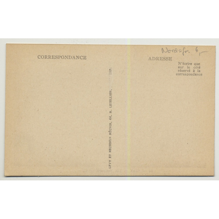 Sfax / Tunisia: View Over Port & Schools (Vintage PC B/W)