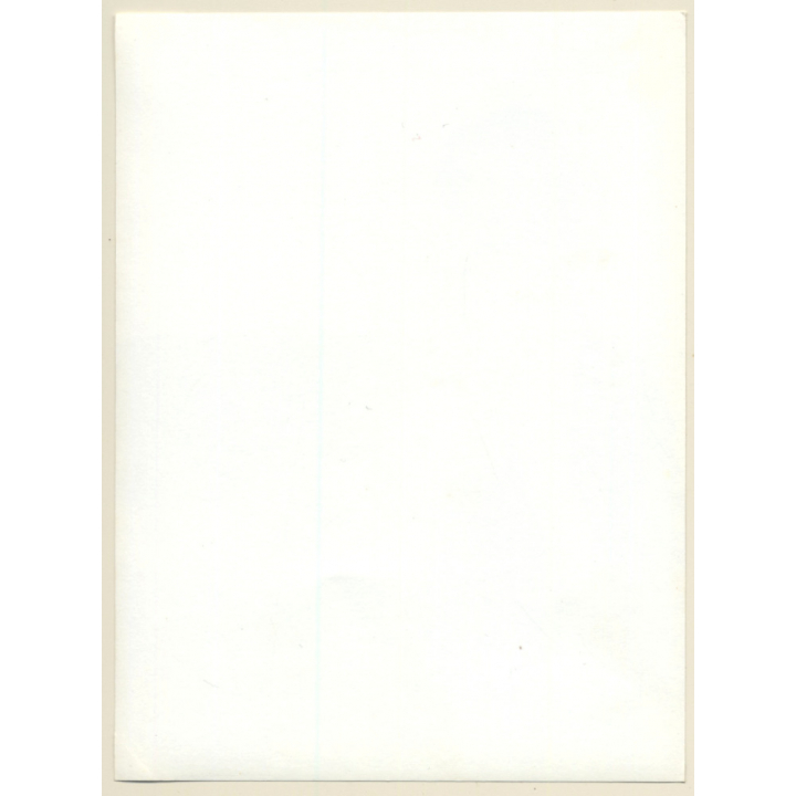 Pretty Semi Nude Female On Couch / Wallpaper (Vintage Photo GDR ~1980s)