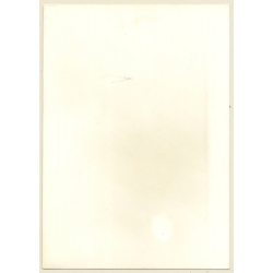 Slim Happy Nude Standing / Curtains (Vintage Photo GDR ~1980s)