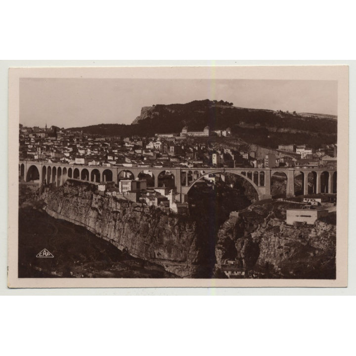 Algier / Constantine: Panorama Pris de la Route de Setif (Vintage Photo PC B/W C.A.P.)