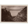 Algier / Constantine: Passerelle Sidi M'Cid Haut (Vintage Photo PC B/W C.A.P.)
