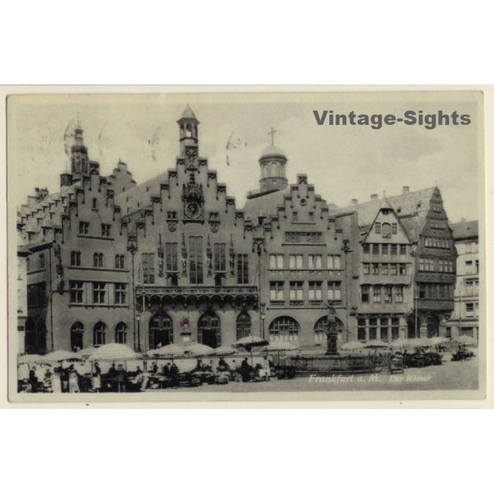 Frankfurt Am Main / Germany: Der Römer (Vintage PC ~1920s)