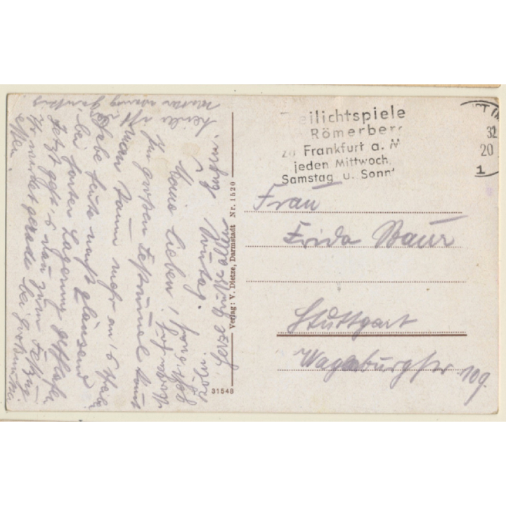 Frankfurt Am Main / Germany: Der Römer (Vintage PC ~1920s)