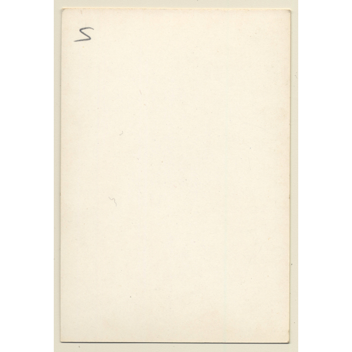 Pin-up Girl *5 / Bodice - Ear Chair (Vintage Trading Card ~1950s)