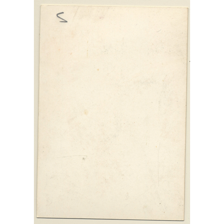 Pin-up Girl *6 / Short Costume - Guitar (Vintage Trading Card ~1950s)