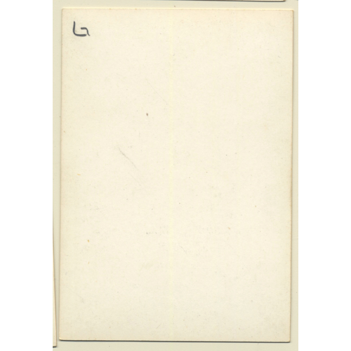 Pin-up Girl *15 / Black Swimsuit (Vintage Trading Card ~1950s)