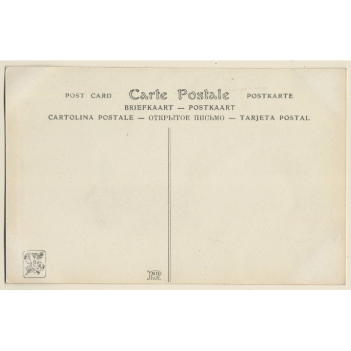 E.Joannon: La Chatte Métarmorphosée En Femme - Salon Des Artistes Francais 1910 / Nude (Vintage RPPC)