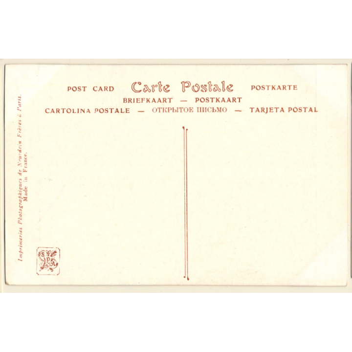 J. Scalbert: Abandon - Salon De Paris / Nude Art (Vintage PC ~1910s/1920s)