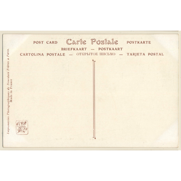 Victor Tardieu: Femme Nue - Salon De Paris 1913 / Nude Art (Vintage PC)