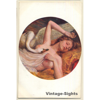 M. Nurdy: Léda - Salon De Paris 1912 / Nude Art (Vintage PC)