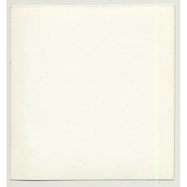 Stunning Blonde Nude In Lacquer Raincoat (Vintage Photo B/W ~ 1960s)