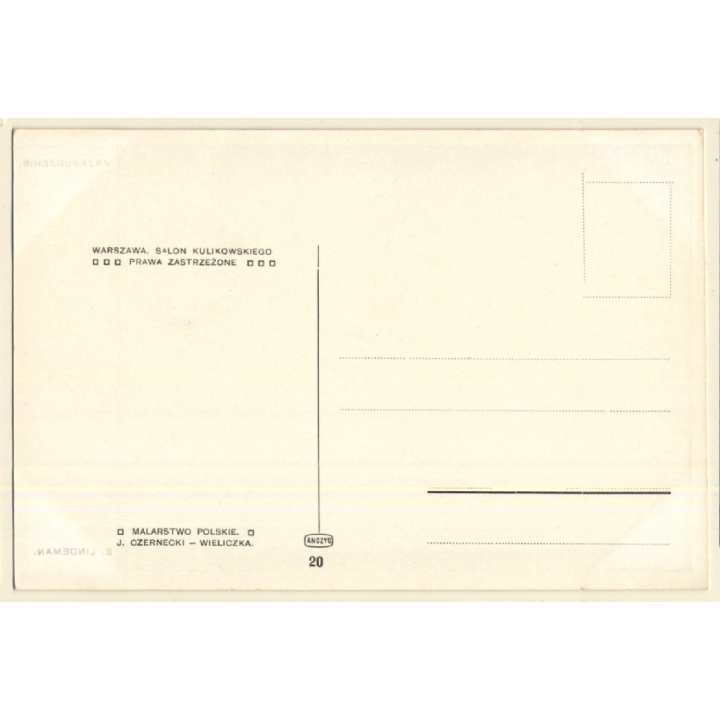 E. Lindeman: Przebudzenie / Erotic Art (Vintage Artist PC ~1910s/1920s)