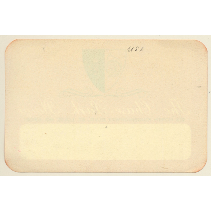 Saint Louis / USA: The Chase Park Plaza Hotel (Vintage Luggage Label)