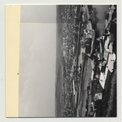 76790 Étretat: Fishing Boats - Rocky Coast - Beach (Vintage Photo B/W 1963)
