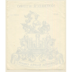 Blackpool / UK: Norbreck Hydro Hotel (Vintage Luggage Label)