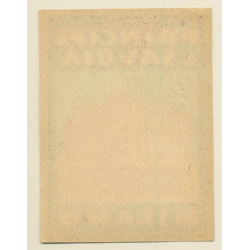 Milan / Italy: Hotel Principe & Savoya - Milano (Vintage Luggage Label)