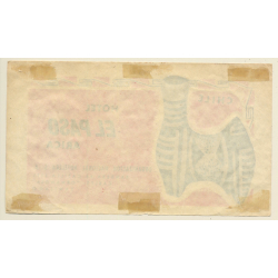 Arica / Chile: Hotel El Paso (Vintage Luggage Label)