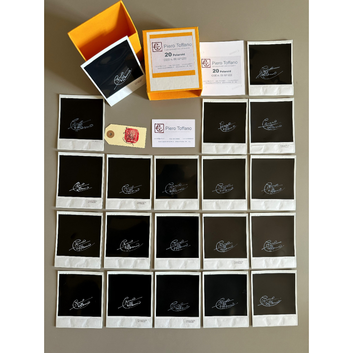 Piero Toffano: Collection Of 20 Artistic Nude Polaroids / Erotica (Italy 2022)