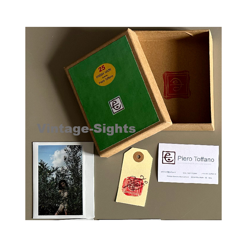 Piero Toffano: Collection Of 25 Artistic Nude Instax Wide Photos / Erotica (Italy 2023)