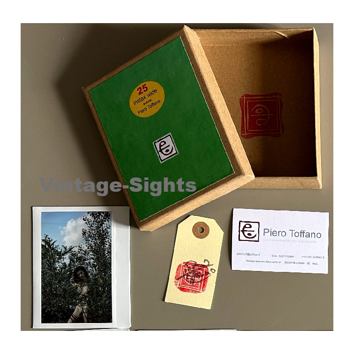 Piero Toffano: Collection Of 25 Artistic Nude Instax Wide Photos / Erotica (Italy 2023)