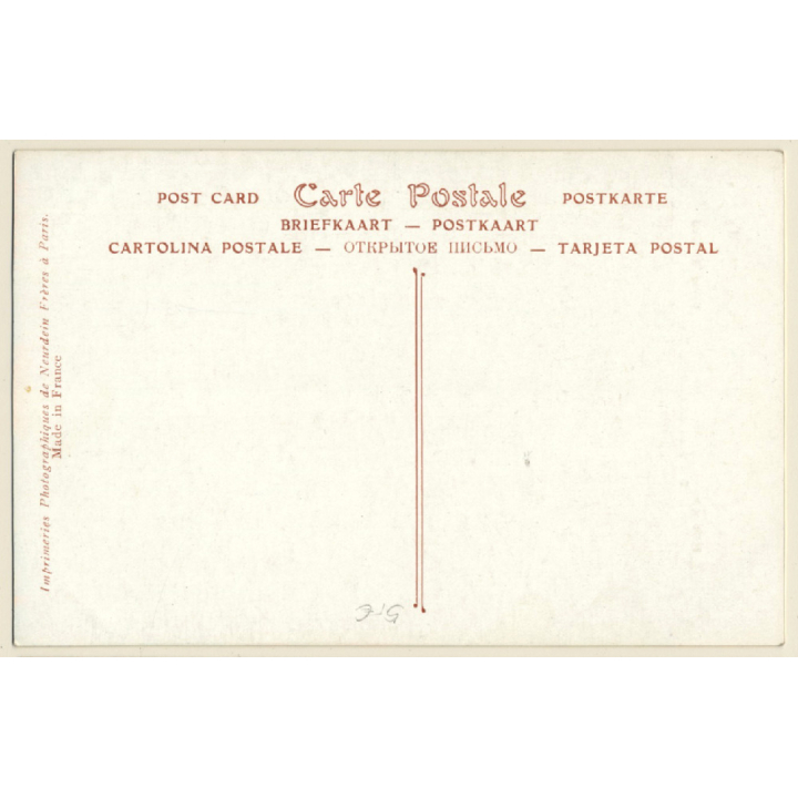 Friant: L'Echo De La Forêt / Erotic Art (Vintage Artist PC ~1910s/1920s)