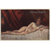 Otto Lingner: Aktstudie / Erotic Art (Vintage Artist PC ~1910s/1920s)