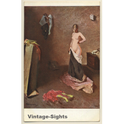 Prof. Hugo Frhr. Von Habermann: Das Modell / Erotic Art (Vintage Artist PC ~1910s/1920s)