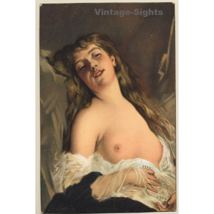 Charles Chaplin: Souvenirs / Erotic Art (Vintage Artist PC ~1910s/1920s)