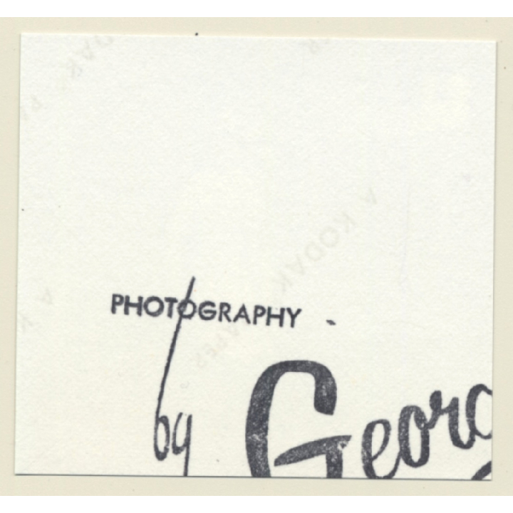 Erotic Model Candy Vaughan Undresses*8 / Panties - Butt (Vintage Contact Sheet Photo 1972)