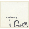 Erotic Model Candy Vaughan Undresses*8 / Panties - Butt (Vintage Contact Sheet Photo 1972)