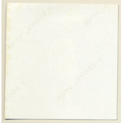 Erotic Model Candy Vaughan Undresses*14 / Rear View: Butt (Vintage Contact Sheet Photo 1972)