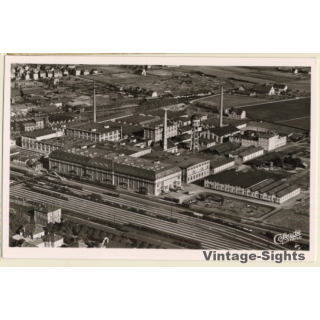 Singen Hohentwiel / Konstanz: Luftaufnahme Maggi Werke (Vintage RPPC 1950s)