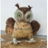 Vintage Steiff Owl 'Wittie' With Button & Tag 4314 - 1959-1967