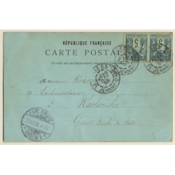 France: La Grande Roue De Paris (Vintage PC 1898)