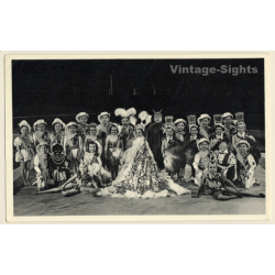 C.H. Schäfers Circus Stadt Lilliput / Human Zoo (Vintage PC ~1940s)