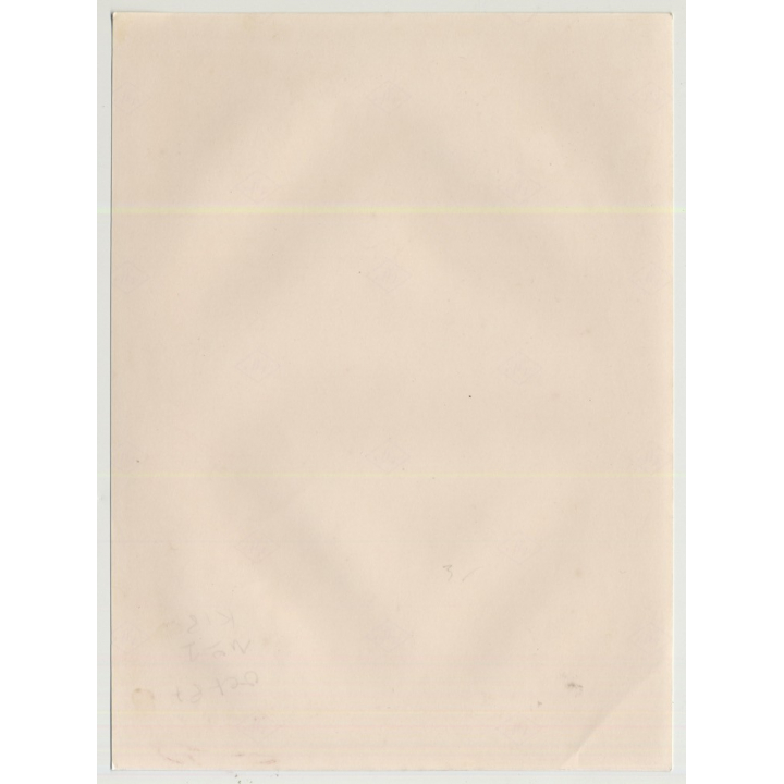 Rear View Of Nude Womans Butt On Bed (Vintage Photo B/W 1960s/1970s)