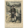 Brixental / Austria: Jäger In Tiroler Volkstracht / Traditional Garb (Vintage PC 1906)