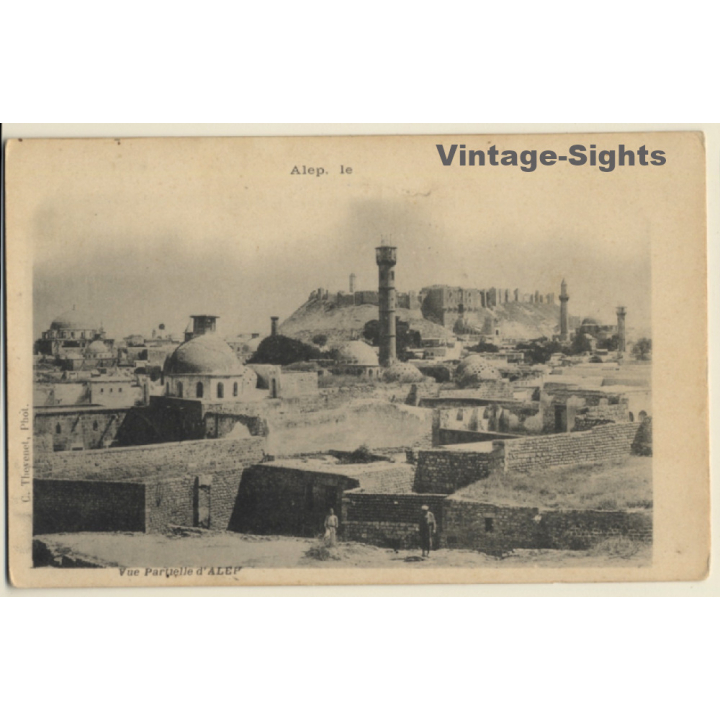 Aleppo / Syria: View Over Town / Minarets  (Vintage PC 1910s/1920s)