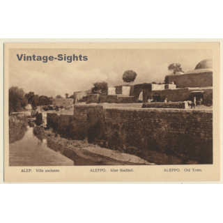 Aleppo / Syria: Old Town / Ville Ancienne (Vintage PC)