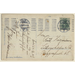 Berlin: Weltstadtleben - Leipzigerstrasse (Vintage RPPC 1909)