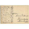 Berta Hindenlang: Zirkuspause / Scherenschnitt (Vintage PC 1920)