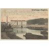 Lyon: La Gare D'Eau De Vaise / Les Moulins (Vintage PC 1904)