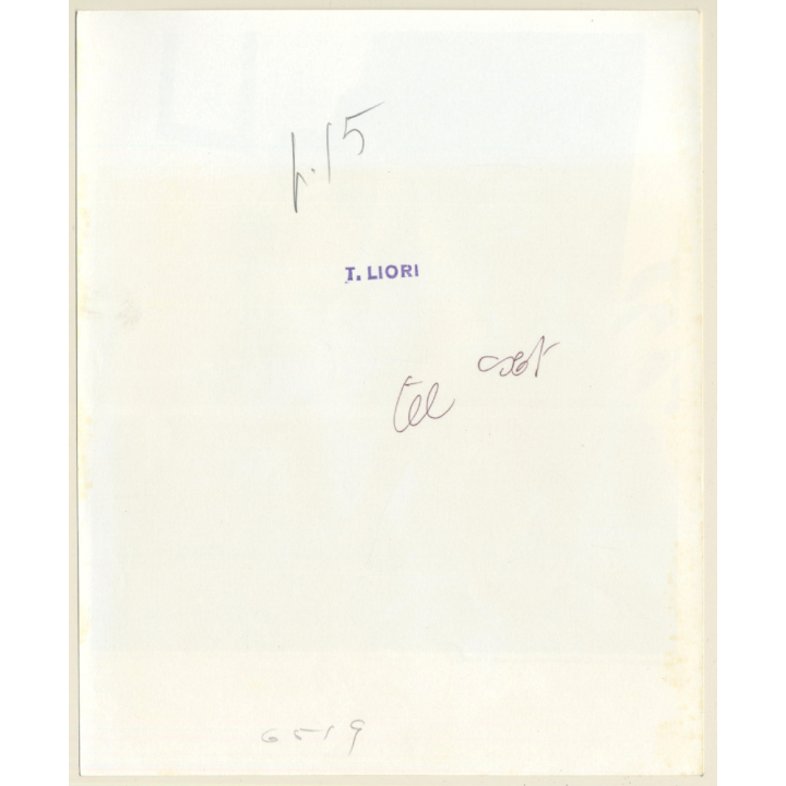 Erotic Study: 2 Nude Girlfriends on Chair / Tan Lines - Lesbian INT (Vintage Photo KORENJAK 1970s/1980s)