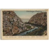 Lebanon: Valley Of Nahr Al-Kalb (Vintage PC ~1910s/1920s)